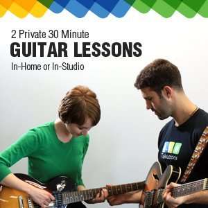  TakeLessons 2 Private 30 Minute Guitar Lessons: In home or 