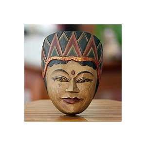  NOVICA Wood mask, Arya Damar, Bali Warrior Home 