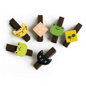   Animals]   Wooden Clips / Wooden Clamps / Mini Clips Electronics