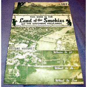  1961 ISSUED BROCHURE FOR THIS WEEK IN THE LAND OF THE 