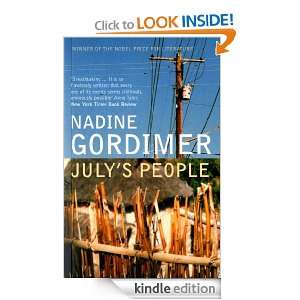 Julys People Nadine Gordimer  Kindle Store