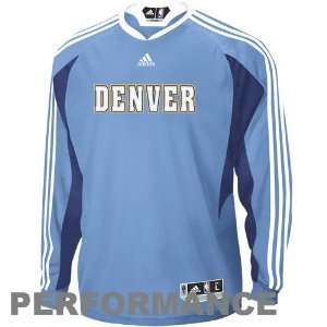   Blue On Court Shooting Performance Long Sleeve Top: Sports & Outdoors