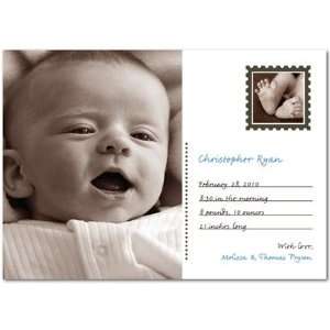    Boy Birth Announcements   Love Note By Magnolia Press: Baby