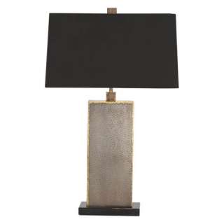 Black Marble/Iron Art Deco Table Lamp  