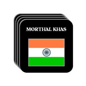  India   MORTHAL KHAS Set of 4 Mini Mousepad Coasters 