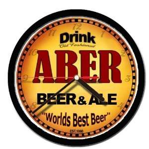  ABER beer and ale wall clock: Everything Else