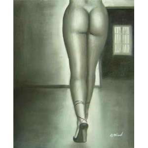  High Heels Oil Painting on Canvas Hand Made Replica Finest 