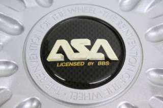 ASA WHEEL CENTER CAP SILVER LS1 99  