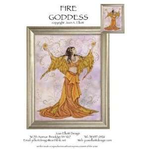  Fire Goddess   Cross Stitch Pattern: Arts, Crafts & Sewing