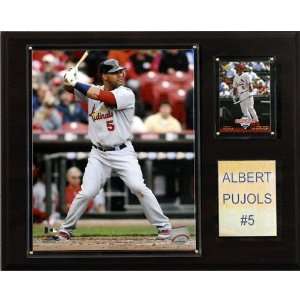  MLB Albert Pujols St. Louis Cardinals Player Plaque: Home 