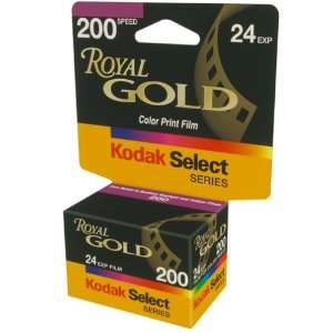  Kodak Royal Gold 200 Speed 24 Exposure 35mm Film