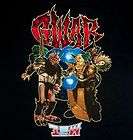 GWAR cd lgo ICW INTERGALACTIC CHAMPION Official SHIRT XL new