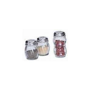 Glass Cheese and Spice Shakers   6 Oz 