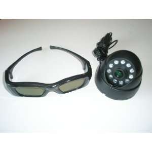  Rechargeable 3D Glasses (4) Kit for Mitsubishi DLP etc 