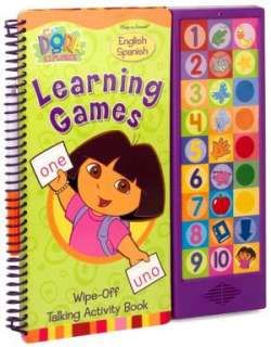   Doras Learning Games Wipe Off Talking Activity Book 