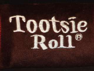 TOOTSIE ROLL CANDY STUFFED ADVERTISING PLUSH TOY AD PILLOW STUFFED 