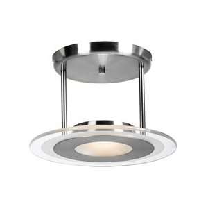  Access Lighting 50481 BS/CFR Helius Semi Flush Ceiling 