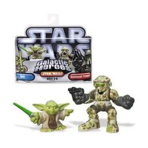   Star Wars Galactic Heroes   Yoda and Kashyyyk Trooper Toys & Games