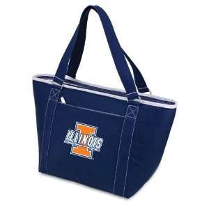   Fighting Illini Topanga Cooler Tote Bag (Navy): Sports & Outdoors
