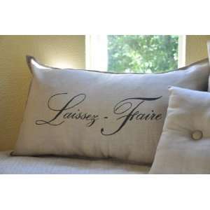  Laissez Faire Bolster Pillow: Home & Kitchen