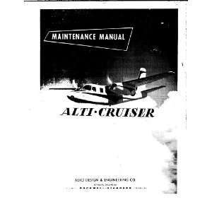   Aero Commander 720 Aircraft Maintenance Manual Aero Commander Books