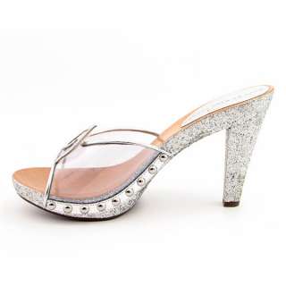 Marc By Marc Jacobs 693855 Womens SZ 9 Silver Sandals Slides Open Toe 