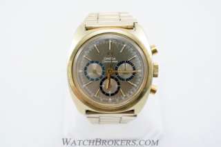 Omega Seamaster Mens 14K Gold Manual Watch  