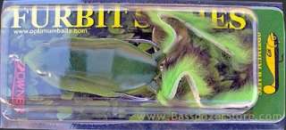 Optimum Baits Furbit ~ Hollow Rubber Topwater Frog