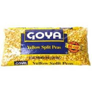 Goya Yellow Split Peas (Pack of 3)  Grocery & Gourmet Food