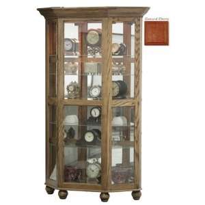  Coastal 49121PLCC 46 in. Tall Angled Curio   Concord 