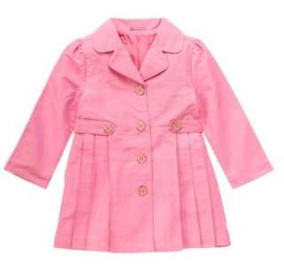 NWT GYMBOREE SMART GIRLS RULE PINK TRENCH COAT 4 10 12  