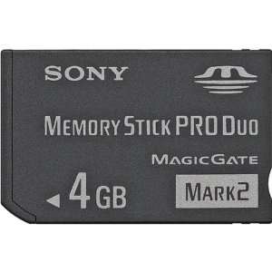  4gb Memory Stick Pro Duo Media: Electronics