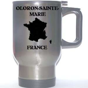  France   OLORON SAINTE MARIE Stainless Steel Mug 