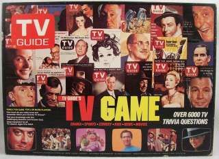 TV Guides TV Game TV Trivia 1984 Over 6000 TV Questions  