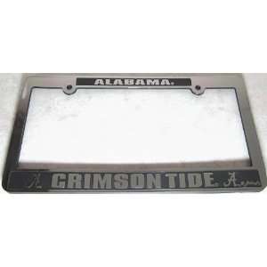  Alabama Crimson Tide Auto License Plate Frame Sports 