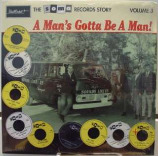 SOMA RECORDS STORY VOL 3 a mans gotta be a man LP mint    