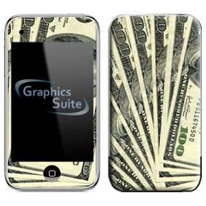  Hundred Dollar Bills Skin for Apple iPod Touch 2G or 3G 