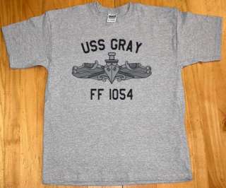 USN US Navy USS Gray FF 1054 Frigate T Shirt  