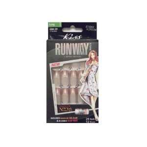   Runway Nails Limited Edition Long Glue on Nails # 52562 KOR03X Beauty