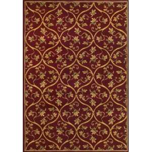  Kas Corinthian 5336 Red 20 x 31 Area Rug