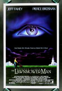 THE LAWNMOWER MAN * 1SH STEPHEN KING MOVIE POSTER 1992  