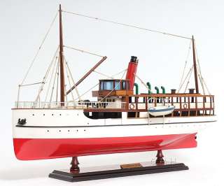 The model measures 25 (63.5cm) long from bow to stern. Its a 