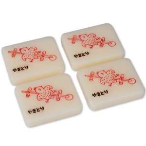  Ivory Yakitori Marker Tiles for Japanese Richii Mahjong 