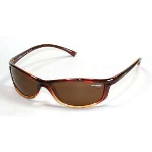  Arnette Sunglasses 4041 Brown Yellow Gradient with Gold 