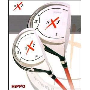 Hippo Golf ITX 3 Fairway Woods & Hybrids (Club17 Deg. Hybrid,Flex 