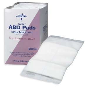   (ABD) Pads, 5x9, Non Sterile (Case of 576)