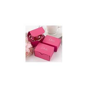   boxes w/ design and personalization   fuschia