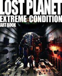 LOST PLANET Extreme Condition Art Book Japanese  