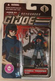 2011 Hasbro GI Joe Renegades Cobra Trooper Infantry Figure MOC  
