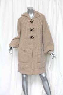 Soft, cushy and oversized, this Stella McCartney hooded sweater coat 